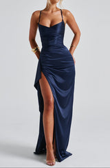 Needa | Women’s Spaghetti-Strap Evening Maxi