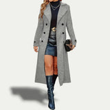 Norielle | Women’s Double-Breasted Longline Coat