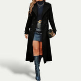 Norielle | Women’s Double-Breasted Longline Coat