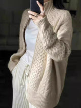 Olie | Women’s Cashmere Zip-Up Cardigan