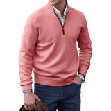 Orvie | Men’s Luxury Cashmere Zip Sweater