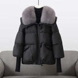Oslo | Women's Black Puffer Jacket with Adjustable Hood for Winter Coats 0