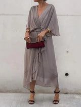 Pinty | Women’s Silk Muslin Flowing Dress