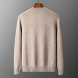 Orvio | Men’s Cashmere Zip-Up Vest