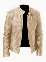 Relan | Men’s Casual Leather Jacket