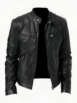 Relan | Men’s Casual Leather Jacket