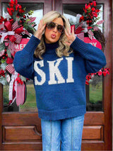 Valmere | Women’s Retro Intarsia Ski Sweater