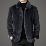 Rhys | Men’s Reversible Faux Fur Jacket
