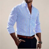 Rovano | Men’s Striped Long-Sleeve Shirt
