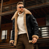 Rubert | Men’s Shearling Aviator Jacket