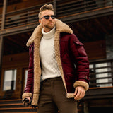 Rubert | Men’s Shearling Aviator Jacket