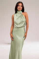 Rubia | Women’s Halter Evening Gown