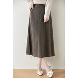 Marlow | Women’s Merino Wool A-Line Skirt