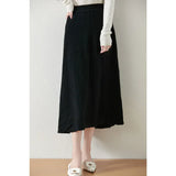 Marlow | Women’s Merino Wool A-Line Skirt