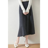 Marlow | Women’s Merino Wool A-Line Skirt