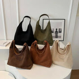 Veloura | Minimalist Suede Hobo Shoulder Bag