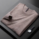 Santiago | Men’s Wool-Cashmere V-Neck Sweater