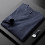 Santiago | Men’s Wool-Cashmere V-Neck Sweater