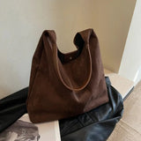 Veloura | Minimalist Suede Hobo Shoulder Bag