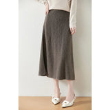 Marlow | Women’s Merino Wool A-Line Skirt
