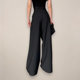 Stelina | Women’s High-Waisted Wide Leg Trousers