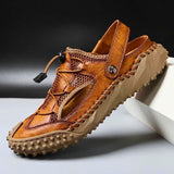 Veyra | Women’s Hybrid Leather Trail Shoe-Sandal
