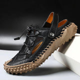 Veyra | Women’s Hybrid Leather Trail Shoe-Sandal