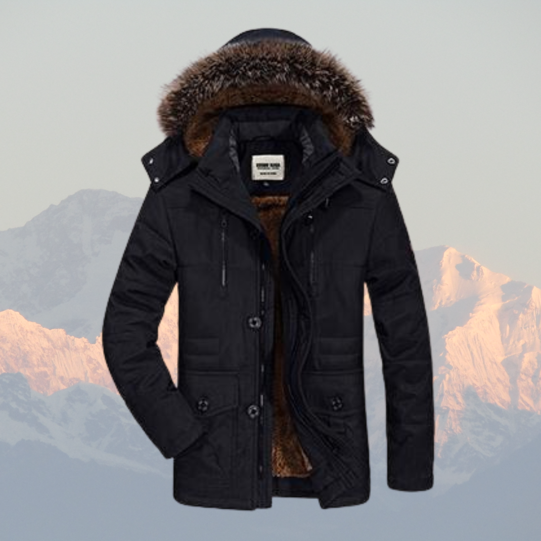 Victor | Men's Insulated Parka Jacket for Ultimate Winter Warmth and Style 0