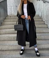 Vivienne | Women’s Double-Breasted Long Coat