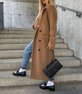 Vivienne | Women’s Double-Breasted Long Coat