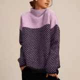 Waynona | Women’s High-Neck Knit Sweater