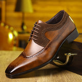 Winnie | Men’s Two-Tone Wingtip Brogue Oxfords