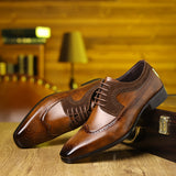 Winnie | Men’s Two-Tone Wingtip Brogue Oxfords