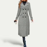 Norielle | Women’s Double-Breasted Longline Coat