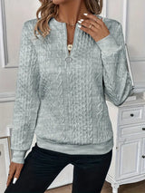 Alicie | Women’s Zipper Sweater