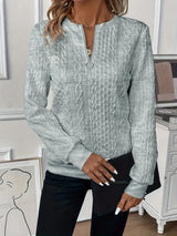 Alicie | Women’s Zipper Sweater