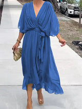 Pinty | Women’s Silk Muslin Flowing Dress