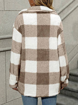 Rosina | Women’s Plaid Fleece Jacket