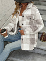 Rosina | Women’s Plaid Fleece Jacket