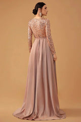 Seriana | Women’s Sequined Bodice Evening Dress with Flowing Skirt