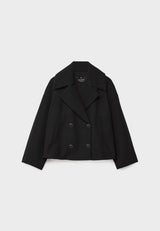 Ameline | Women’s Double-Breasted Cropped Jacket