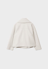 Ameline | Women’s Double-Breasted Cropped Jacket
