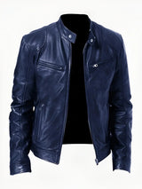 Relan | Men’s Casual Leather Jacket