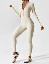 Aurex | Women’s Sculpting Zip Jumpsuit