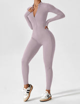 Aurex | Women’s Sculpting Zip Jumpsuit